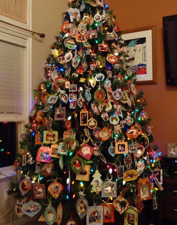 Ideias de árvore de Natal com fotos