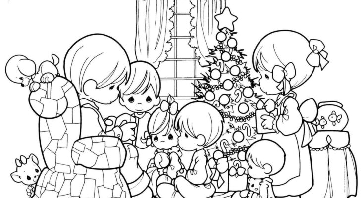 Desenho de Natal para colorir